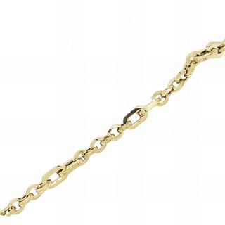 Foto de 10-712-035 - PULSERA COMBINADA 6MM 18CM (6,30gr) 18K