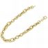 Foto de 10-712-035 - PULSERA COMBINADA 6MM 18CM (6,30gr) 18K