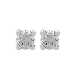 Foto de 51-1663B - PENDIENTES GARRAS Y CIRCONITA 5.5MM O.B. 18K