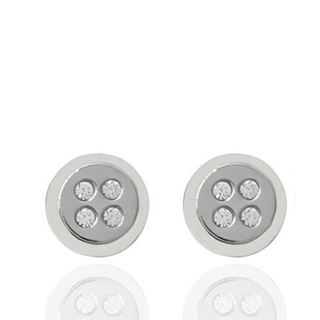 Foto de 33-21001B - PENDIENTES CIRCONITA 5MM O.B. 18K