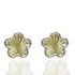 Foto de 51-1645406 - PENDIENTES FLOR BICOLOR LAPIDADOS 8MM 18K 