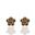 Foto de 51-1026605 - PENDIENTES FLOR LEOPARDO ESMALTE 6MM 18K