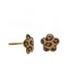 Foto de 51-1026605 - PENDIENTES FLOR LEOPARDO ESMALTE 6MM 18K