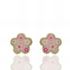 Foto de 51-1458005 - PENDIENTES FLOR ESMALTE 6MM 18K