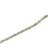 Foto de 28-202923 - PULSERA BICOLOR BRILLO 3.85MM 19CM (3,50gr) 18K