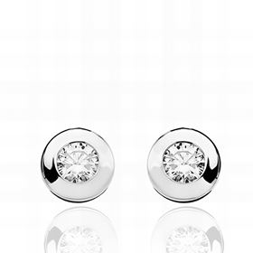 Foto de 51-2012549 - PENDIENTES CHATÓN 5-8.5MM O.B. 18K