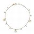 Foto de 28-0098 - PULSERA ESTRELLAS 5.5MM CIRCONITA 3MM 17CM (ALARGADOR 2CM) 18K