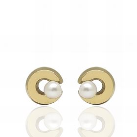 Foto de 51-9561 - PENDIENTES PERLA 5MM 18K