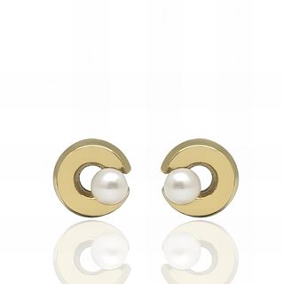 Foto de 51-9561 - PENDIENTES PERLA 5MM 18K