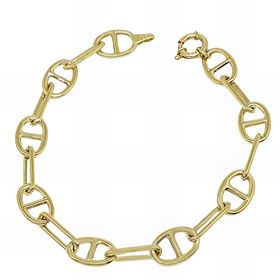 Foto de 28-15037 - PULSERA COMBINADA 4-8MMX19CM (6,02gr) 18K