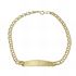 Foto de 10-490-010 - PULSERA PLACA HUNGARINA 3.5MMX19.5CM (PLACA 6X23MM) (2,12gr) 18K