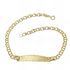 Foto de 10-490-010 - PULSERA PLACA HUNGARINA 3.5MMX19.5CM (PLACA 6X23MM) (2,12gr) 18K