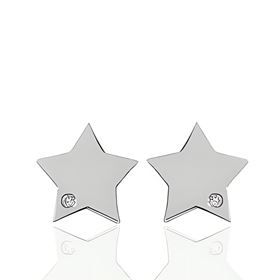 Foto de 51-1651705B - PENDIENTES ESTRELLA CIRCONITA 6.5MM O.B. 18K