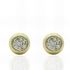 Foto de 70-001 - PENDIENTES BOLA CRYSTALLATO 4MM 18K