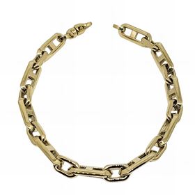 Foto de 10-122-973 - PULSERA COMBINADA 6.5MMX19CM (8,70gr) 18K