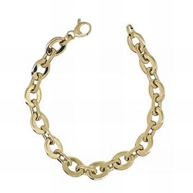 Foto de 10-122-991 - PULSERA BRILLO 9MMX19CM (5,30gr) 18K