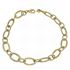 Foto de 10-627-137 - PULSERA COMBINADA LAPIDADA 1X1 8MM 19CM  (3,05gr) 18K