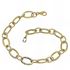 Foto de 10-627-137 - PULSERA COMBINADA LAPIDADA 1X1 8MM 19CM  (3,05gr) 18K