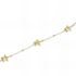 Foto de 28-11974 - PULSERA ESTRELLAS 8MMX19CM (1,74gr) (ANILLA A 2CM) 18K