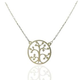 Foto de 12-003G - GARGANTILLA ÁRBOL DE LA VIDA 15MM 43CM 18K