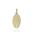 Foto de 99-395 - COLGANTE OVAL CIRCONITA 12MM 18K