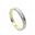 Foto de 10-351-312-15 - ALIANZA LAPIDADA BICOLOR 3MM 18K