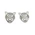 Foto de 22-140044 - *OFERTA* PENDIENTES PLATA PANTERA CIRCONITA 11MM