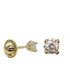 Foto de 05-2541 - PENDIENTES CIRCONITA GARRAS 3MM 18K