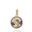 Foto de 62-682 - MEDALLA VIRGEN NIÑA NÁCAR-ESMALTE 12MM 18K