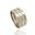 Foto de 71-8675S - SORTIJA TRICOLOR BRILLO 8MM 18K