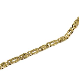 Foto de 10-456-046-19 - PULSERA OJO DE PERDIZ COMBINADA 4.5MM 19CM (4,80gr) 18K