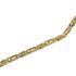 Foto de 10-456-046-19 - PULSERA OJO DE PERDIZ COMBINADA 4.5MM 19CM (4,80gr) 18K