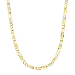 Foto de 04-VAL55X50 - CADENA VALENTINO 3MM CALIBRE 55X50CM (3,75gr) 18K