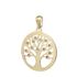 Foto de 51-18736 - COLGANTE ÁRBOL DE LA VIDA CIRCONITA 20MM 18K