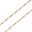 Foto de 04-003179-50 - CADENA LAPIDADA 50CM (1,50gr) 18K