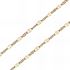 Foto de 04-003179-50 - CADENA LAPIDADA 50CM (1,50gr) 18K