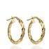 Foto de 04-439-20 - CRIOLLAS RETORCIDAS BRILLO 3X20MM EXTERIOR 18K