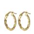 Foto de 04-439-20 - CRIOLLAS RETORCIDAS BRILLO 3X20MM EXTERIOR 18K
