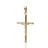 Foto de 42-101C - CRUZ CRISTO TUBO 2MM TAPONES 22MM 18K