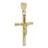 Foto de 42-104C - CRUZ CRISTO TUBO 2MM TAPONES 30MM 18K