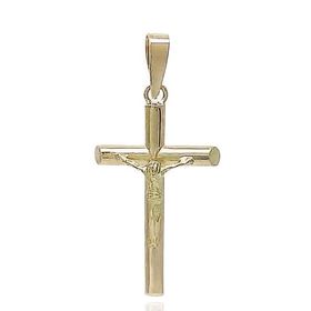 Foto de 42-2029C - CRUZ CRISTO TUBO 2.5MM 28MM 18K