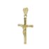 Foto de 42-102C - CRUZ CRISTO TUBO 2MM TAPONES 26MM 18K