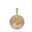 Foto de 10-00-6770 - MEDALLA BEBÉ NENE-RELOJ BICOLOR 16MM 18K