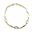 Foto de 10-139-2177 - PULSERA BICOLOR 6MM 19CM (4,23gr) 18K