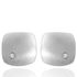 Foto de 10-611-039B - PENDIENTES CUADRADOS MATE CIRCONITA 10MM O.B. 18K