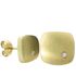 Foto de 10-611-039 - PENDIENTES CUADRADOS MATE CIRCONITA 10MM 18K