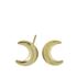 Foto de 51-2203147 - PENDIENTES LUNA BRILLO 8.5MM 18K