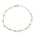Foto de 28-2261 - PULSERA PERLAS-BOLAS 18.5CM (ANILLA A 2CM) 18K