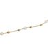 Foto de 28-2261 - PULSERA PERLAS-BOLAS 18.5CM (ANILLA A 2CM) 18K