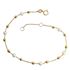 Foto de 28-2261 - PULSERA PERLAS-BOLAS 18.5CM (ANILLA A 2CM) 18K